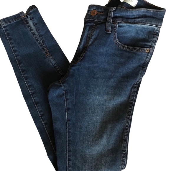 PILCRO & THE LETTERPRESS MID-RISE SKINNY JEANS SIZE 27 - Picture 1 of 8